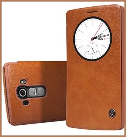 Cover in pelle e flip lg g4