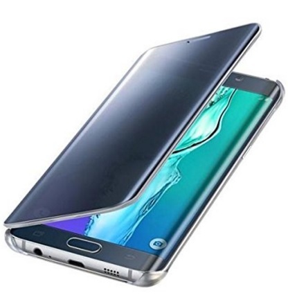 Custodia Elegante Clear View Samsung S6 Edge