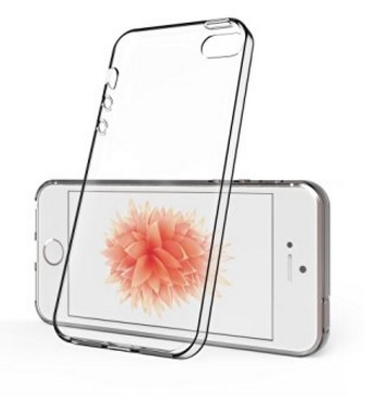 Cover trasparente e flessibile per iphone se