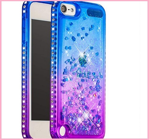 Cover Ipod Touch Brillantini Colorati