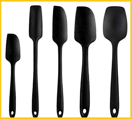 Cucchiai palette e spatole nero