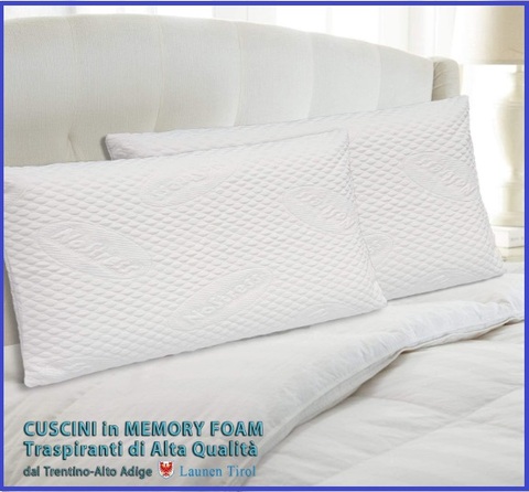 Cuscini per cervicale in lattice memory foam