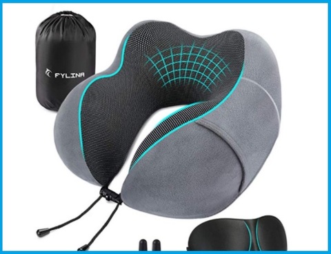 Cuscino Da Viaggio Aereo Memory