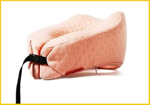 Cuscini rosa per viaggi memory foam