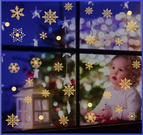 Decorazioni natalizie vetro gel