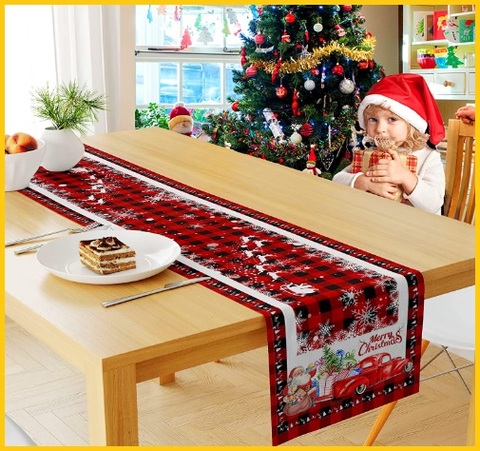 Natale Decorazioni Tavola Tovaglia