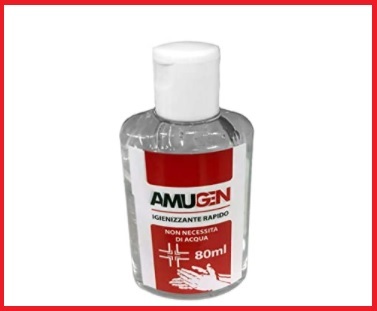 Disinfettante gel mani