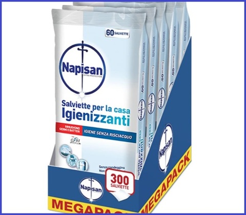 Disinfettante monouso napisan