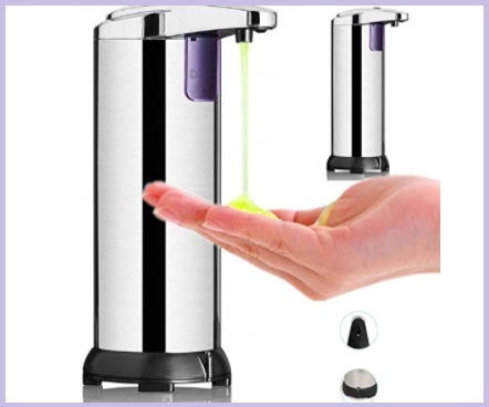 Disinfettante dispenser touchless