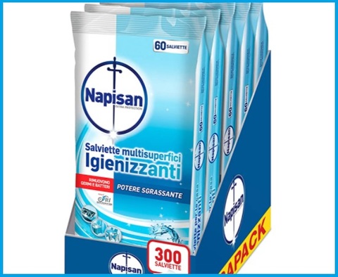 Disinfettante panni napisan | Grandi Sconti | disinfettanti per mani e ambienti