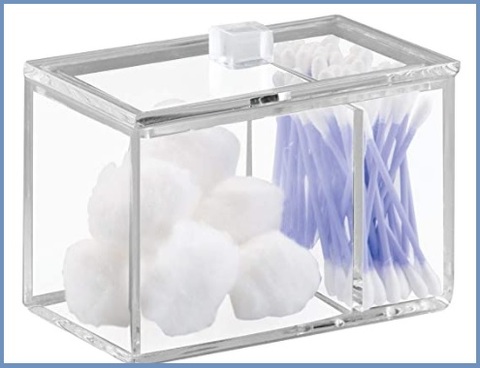 Dispenser cotton fioc e dischetti