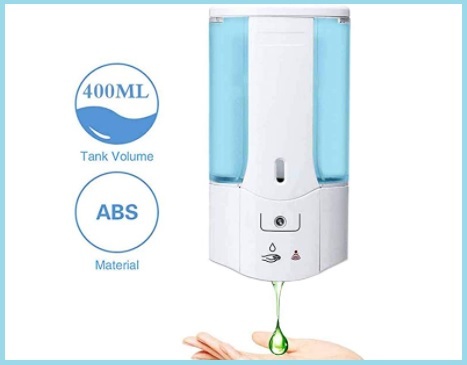 Dispenser gel disinfettante mani automatico