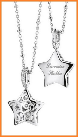 Collana comete a forma di stella