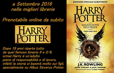 Harry Potter L'ottavo Libro La Maledizione Dell'erede