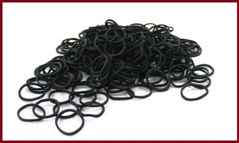 Elastici Afro Neri