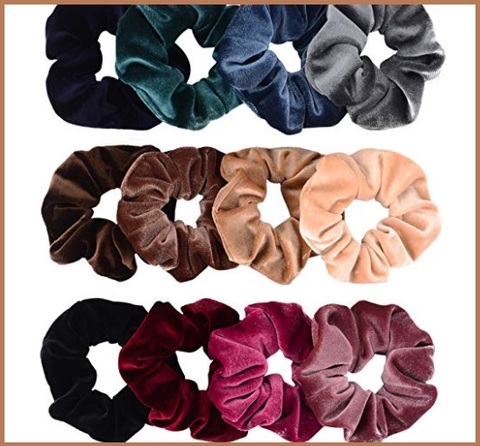 Elastici Capelli Donna Marrone