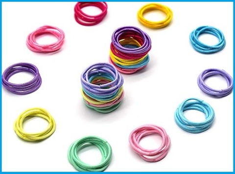 Elastici Colorati Capelli Per Neonata