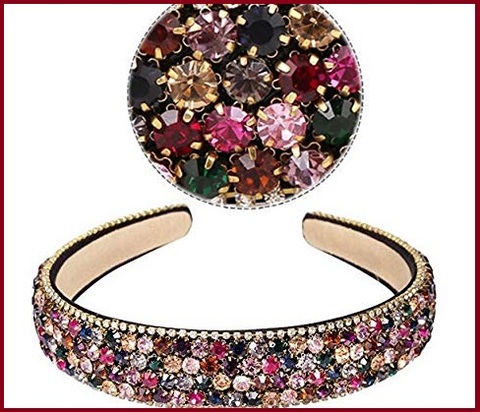 Elastici Strass Capelli Donna