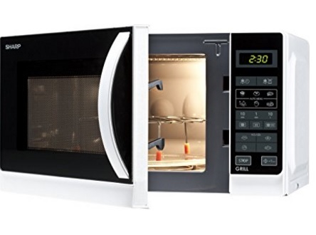 Microonde classico sharp bianco