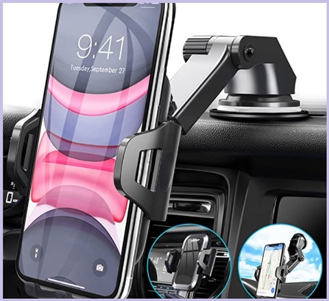 Supporto Smartphone Auto Regolabile