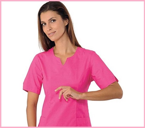 Estetista Casacca Fucsia