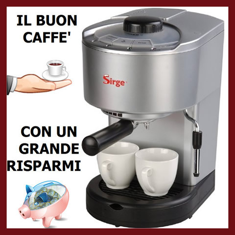 Macchina per caffe' espresso all'italiana - no cialde