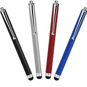 4 x pennino touch pen stylus 4 colori touch screen cect