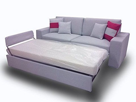 Divano Pronto Letto 2/3 Posti 160cm. Rete Ortopedica