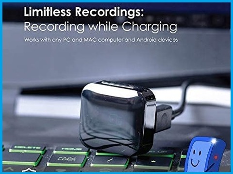 Mini registratore audio con attivazione vocale automatica
