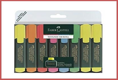 Evidenziatori Faber Castell Multicolore