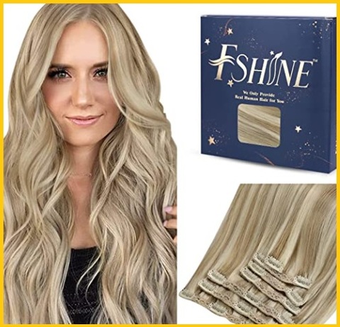 Extension Lunghe A Clip Bionde