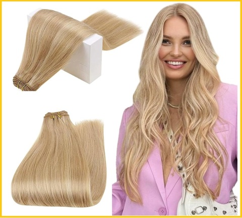 Extension Capelli Biondo Dorato