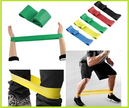 Fasce Elastiche Per Ginnastica Colorate