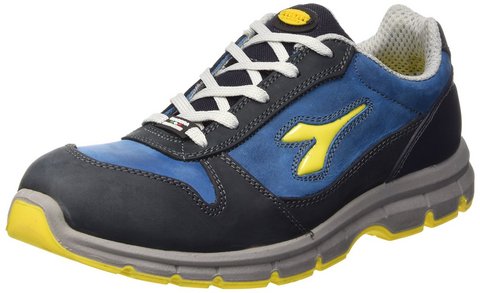 Diadora Scarpe Antinfortunistica Flash Run Textile Blu N 40