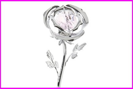 Regalo Mamma Fiore In Cristallo