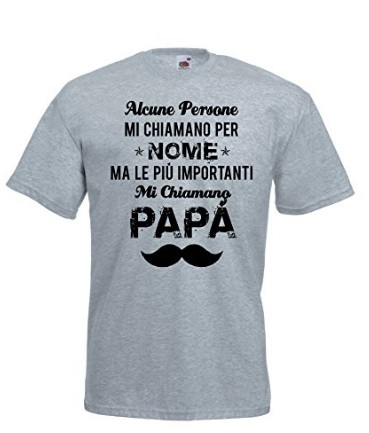 Maglietta t shirt per regalo festa del papà