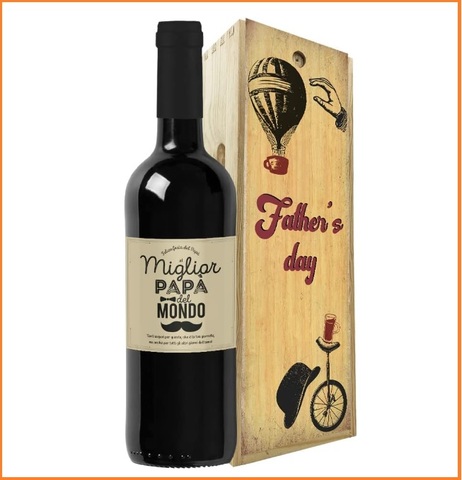Regali Utili Festa Del Papà Bottiglia Di Vino