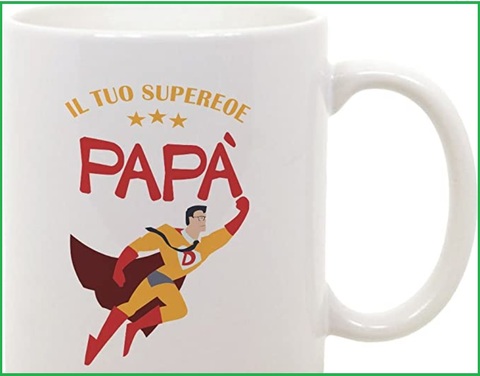 Tazza per la festa del papà