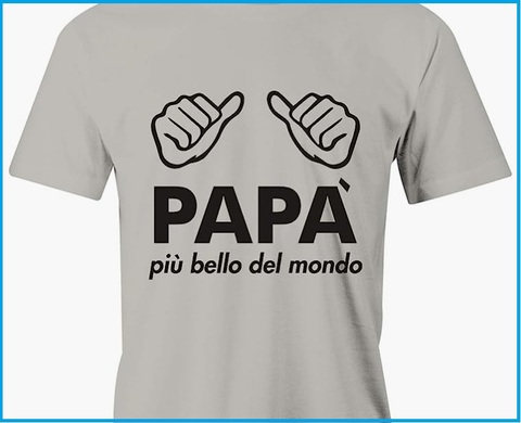 Magliette Divertenti Papà