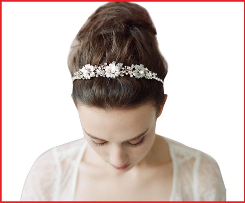 Fiori capelli sposa vintage