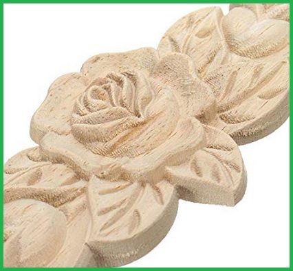 Fiori in legno decorativi