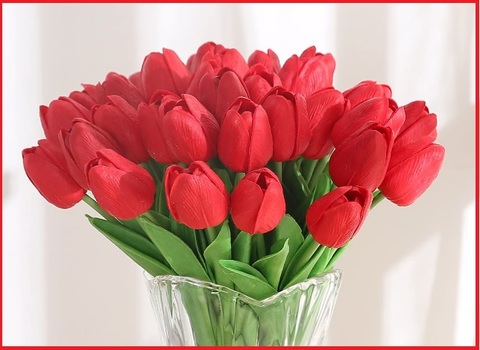 Tulipani olanda per nozze | Grandi Sconti | Fiori artificiali, finti e seta