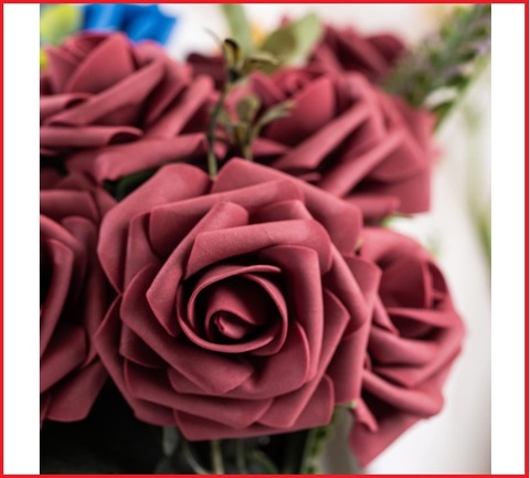Giglio artificiale bouquet rosa | Grandi Sconti | Fiori artificiali, finti e seta