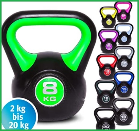 Kettlebell 8 kg casa