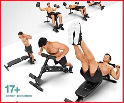 Panca addominali professionale | Grandi Sconti | Fitness Palestra in Casa 