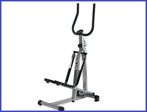 Stepper fitness con manubrio