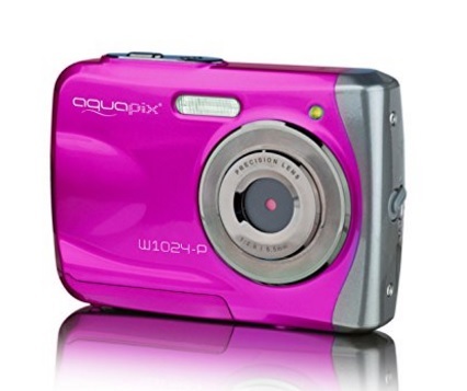 Fotocamera digitale easypix rosa subacquea