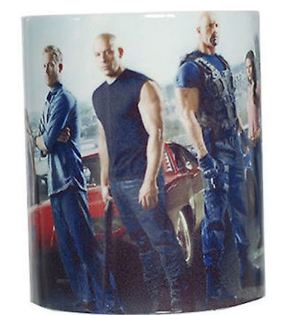 Tazza Decorativa Con I Personaggi Di Fast And Furious