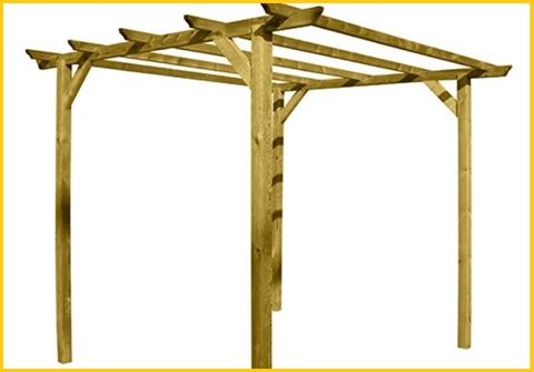 Gazebo Pergola Legno