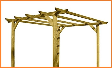 Gazebo in legno per esterno